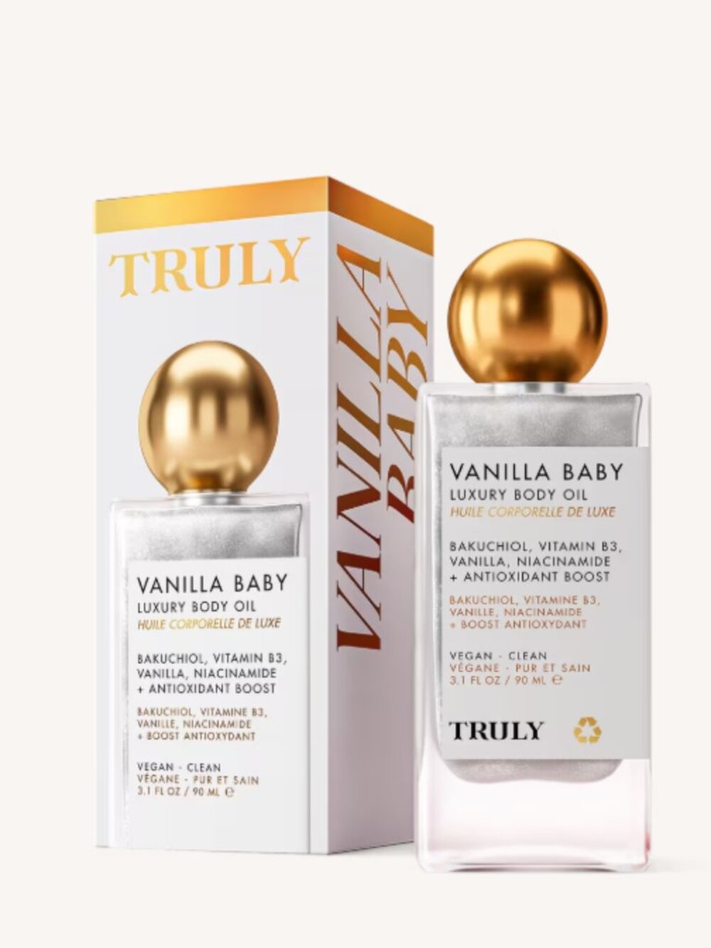 Truly Vanilla Baby Luxury Body Oil
